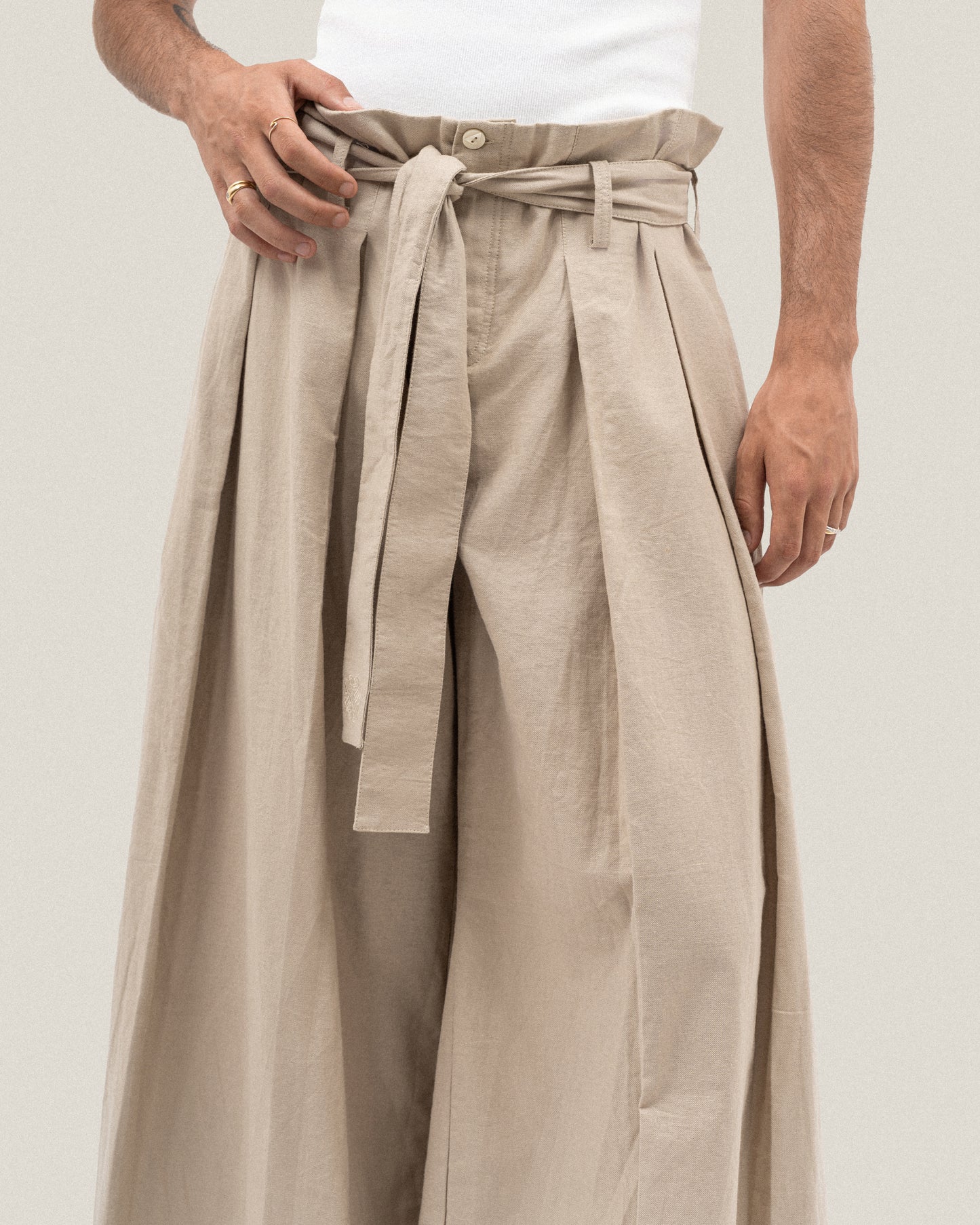 BUSIDO PANTS BEIGE